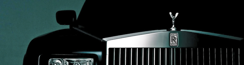 Rolls Royce abstract shot